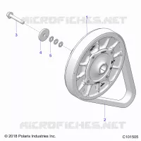 DRIVE TRAIN, SECONDARY CLUTCH