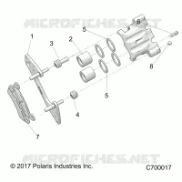 FRONT BRAKE CALIPER