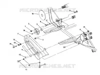 RIGHT CHAIN COVER ASSEMBLY  250 6X6 / W928727 (4922842284030A)