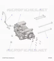 DRIVE TRAIN, GEARCASE, REAR, MOUNTING