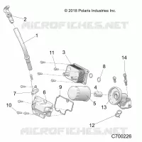 ENGINE, DIPSTICK & OIL FILTER