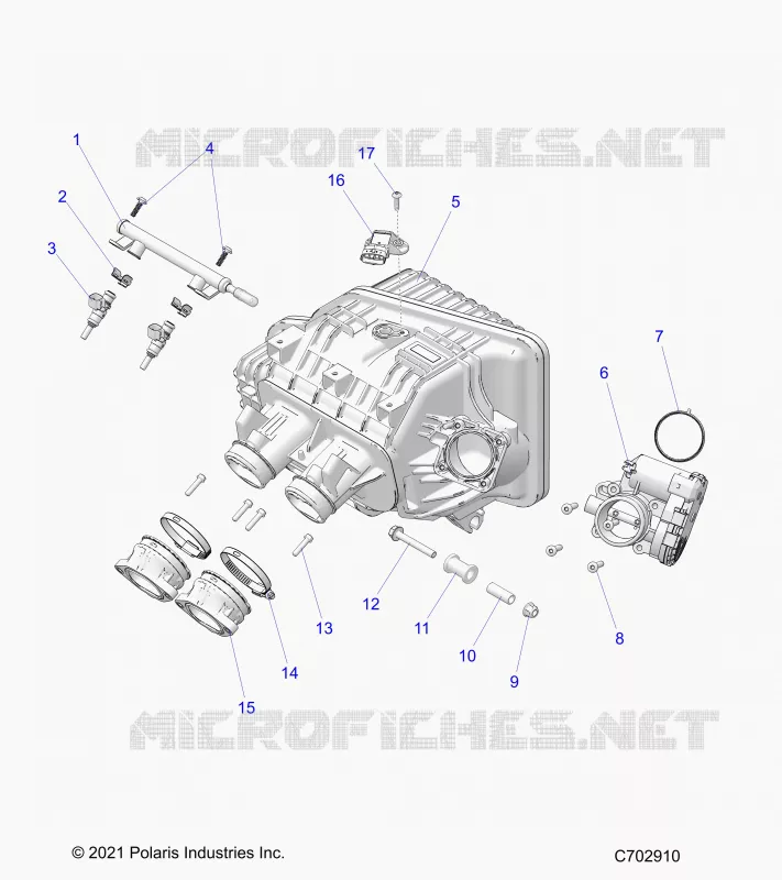ENGINE, INTAKE INTAKE MANIFOLD, THROTTLE BODY, FUEL RAIL- Z24NME99RM/SM (C702910)