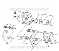 FRONT BRAKE MAGNUM 2X4 W967544 (4936033603B004)