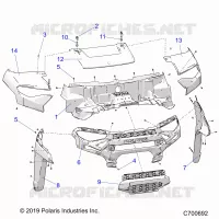 HOOD AND FRONT FACIA