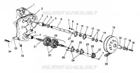 DRIVE SHAFT WIDETRAK GT 0962061 AND EUROPEAN WIDETRAK GT E962061 (4931623162B010)