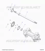 DRIVE TRAIN, JACKSHAFT AND DRIVE SHAFT