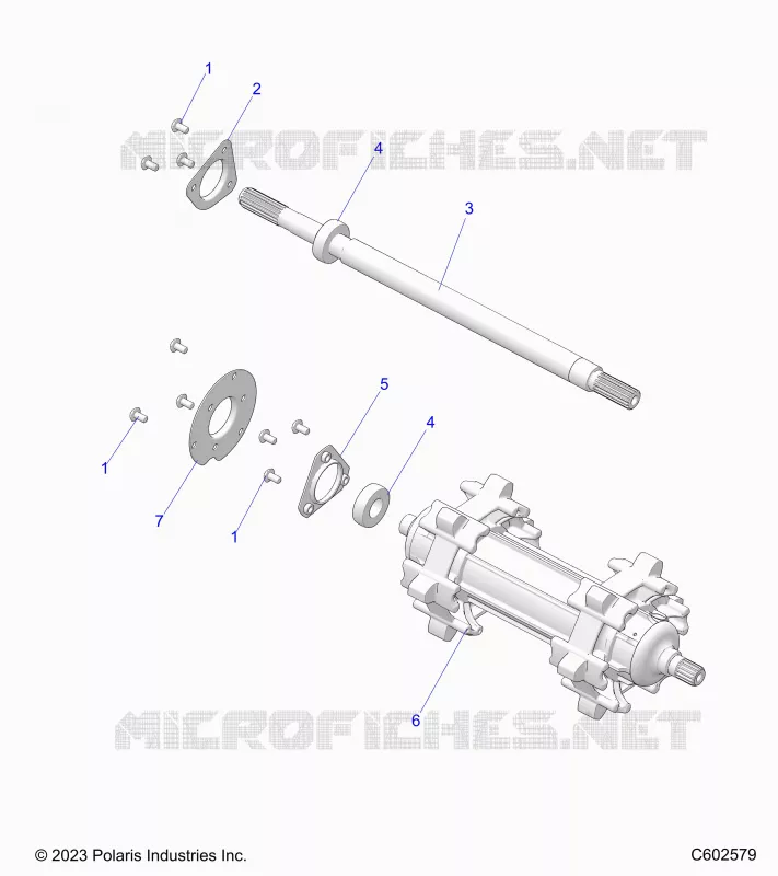 DRIVE TRAIN, JACKSHAFT AND DRIVE SHAFT