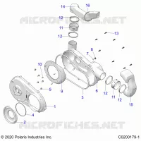 BODY, CLUTCH COVER