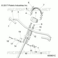 STEERING, HANDLEBAR MOUNTING