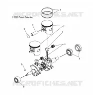 PISTON   CRANKSHAFT