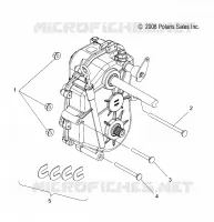 DRIVE TRAIN, GEARCASE MOUNTING