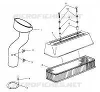 AIR VENT SL 900 B964291 AND  INTL. SL 900 I964291 (4935583558B007)