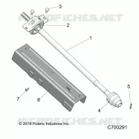 DRIVE TRAIN, FRONT PROP SHAFT
