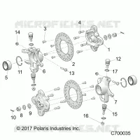 FRONT SUSPENSION HUB