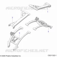 REAR SUSPENSION CONTROL ARMS