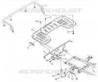 REAR RACK MOUNTING  SPORTSMAN 500 W97CH50A (4939993999A008)