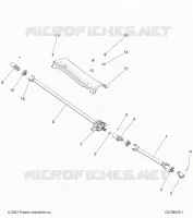 DRIVE TRAIN, FRONT PROP SHAFT