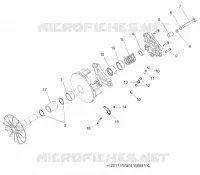 DRIVE TRAIN, PRIMARY CLUTCH