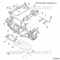CHASSIS, FRAME AND FRONT BUMPER