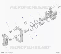 BRAKES, REAR CALIPER
