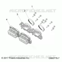 ENGINE, REED VALVE AND THROTTLE BODY ADAPTOR