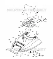 HOOD ASSEMBLY LITE GT/0933133 AND STARLITE GT/0933127 (4923232323006A)