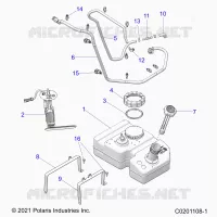 FUEL SYSTEM, FUEL TANK AND RELATED