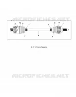 DRIVE TRAIN, REAR HALF SHAFT