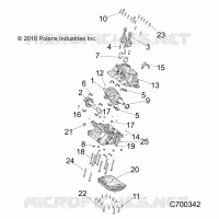 ENGINE, CRANKCASE AND CRANKSHAFT