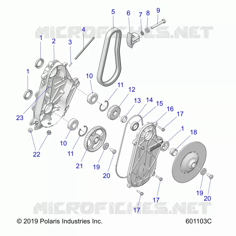 DRIVE TRAIN, CHAINCASE