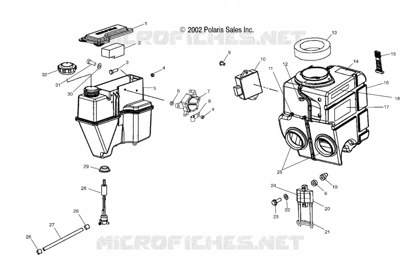 OIL TANK/AIR BOX