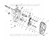 CHAINCASE ASSEMBLY 440 0952760, 440 SKS 0952560,  AND EUROPEAN 440 SKS E952 (4929032903B009)