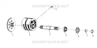 FRONT TIGHTENER ASSEMBLY 6X6 400L, SWEDISH S948740 AND  NORWEGIAN N948740 (4926812681014A)