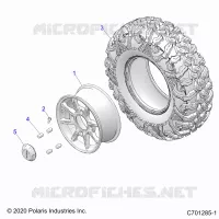 WHEELS, FRONT
