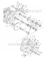 GEARCASE ASSEMBLY 350 4X4 / W928139 (4922832283033A)