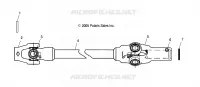 PROP SHAFT, FRONT