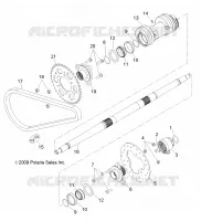 DRIVE TRAIN, REAR AXLE   HOUSING