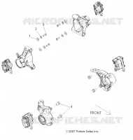 BARKE CALIPER MOUNTING