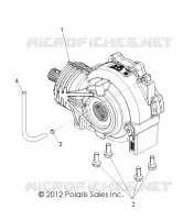 DRIVE TRAIN, FRONT GEARCASE