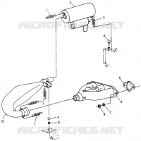 EXHAUST SYSTEM XLT LTD SP 0973776 (4940074007C002)