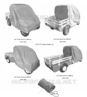 ACCESSORIES, OPTIONS, STORAGE COVER, S/L BACK