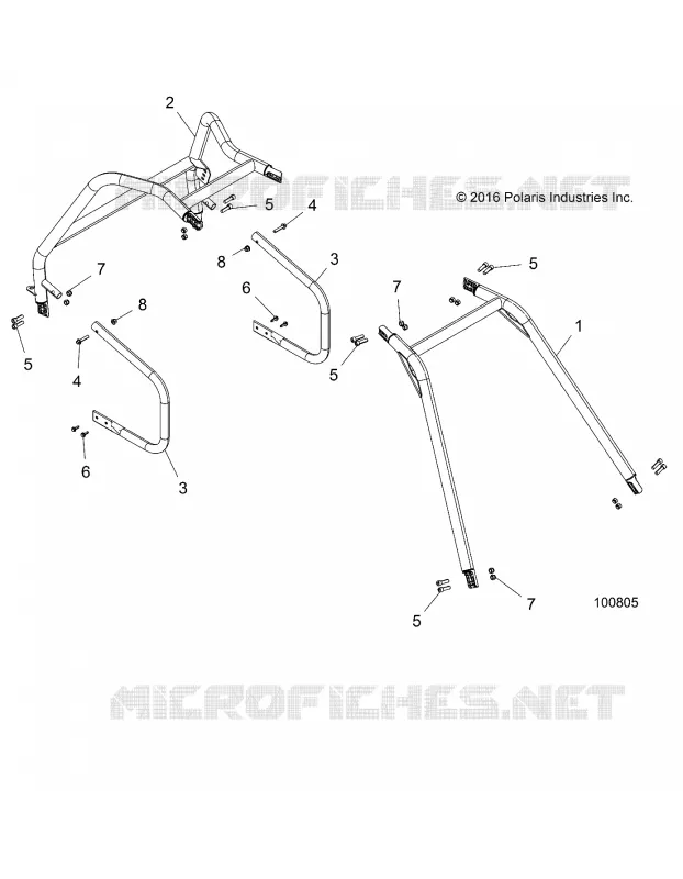 CHASSIS, CAB FRAME AND SIDE BARS