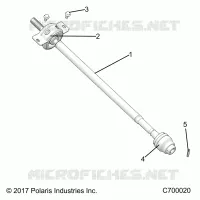 DRIVE TRAIN, FRONT PROP SHAFT