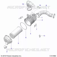 ENGINE, AIR INTAKE SYSTEM
