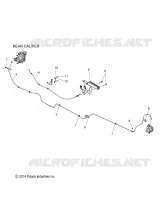 REAR BRAKE BRAKE LINE AND PARKING BRAKE