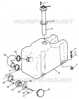 FUEL TANK SLT 700 B974572 (4941124112A009)