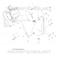 ENGINE, OIL SYSTEM AND OIL TANK
