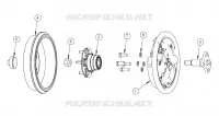 WHEELS, COMPONENTS, END, RIGHT REAR