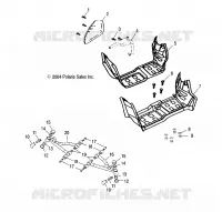 SWING ARM/FOOTREST