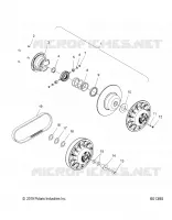 DRIVE TRAIN, CLUTCH, SECONDARY